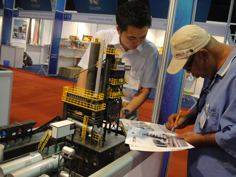 铁拓机械亮相2012中国-东盟（泰国）商品贸易展览会