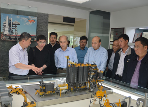 中国科技咨询服务中心领导莅临铁拓机械考察调研