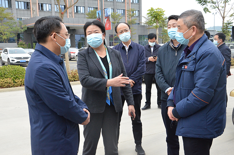 福建省委常委、泉州市委书记刘建洋莅临铁拓机械调研指导